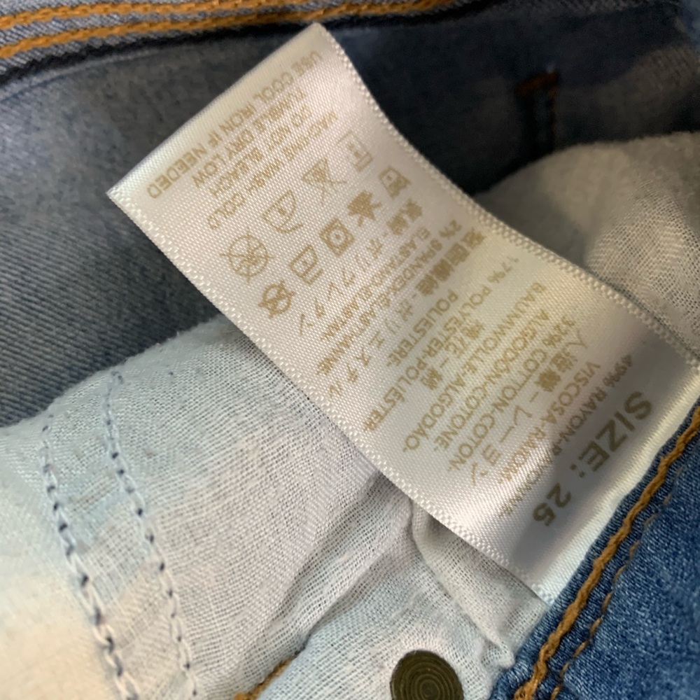 Free People Skinny Jeans Size 25 - Picture 5 of 6
